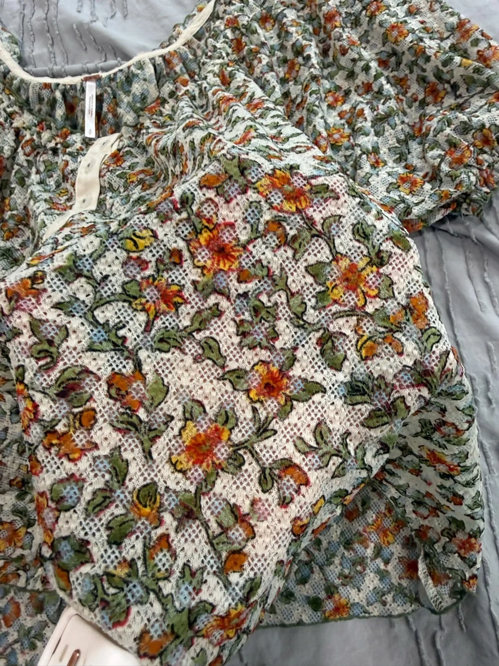 Free People lightweight floral